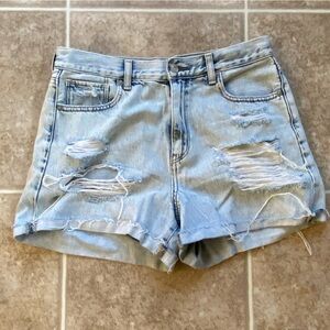 High rise American Eagle denim shorts